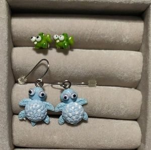 Goofy Sea Life Earrings